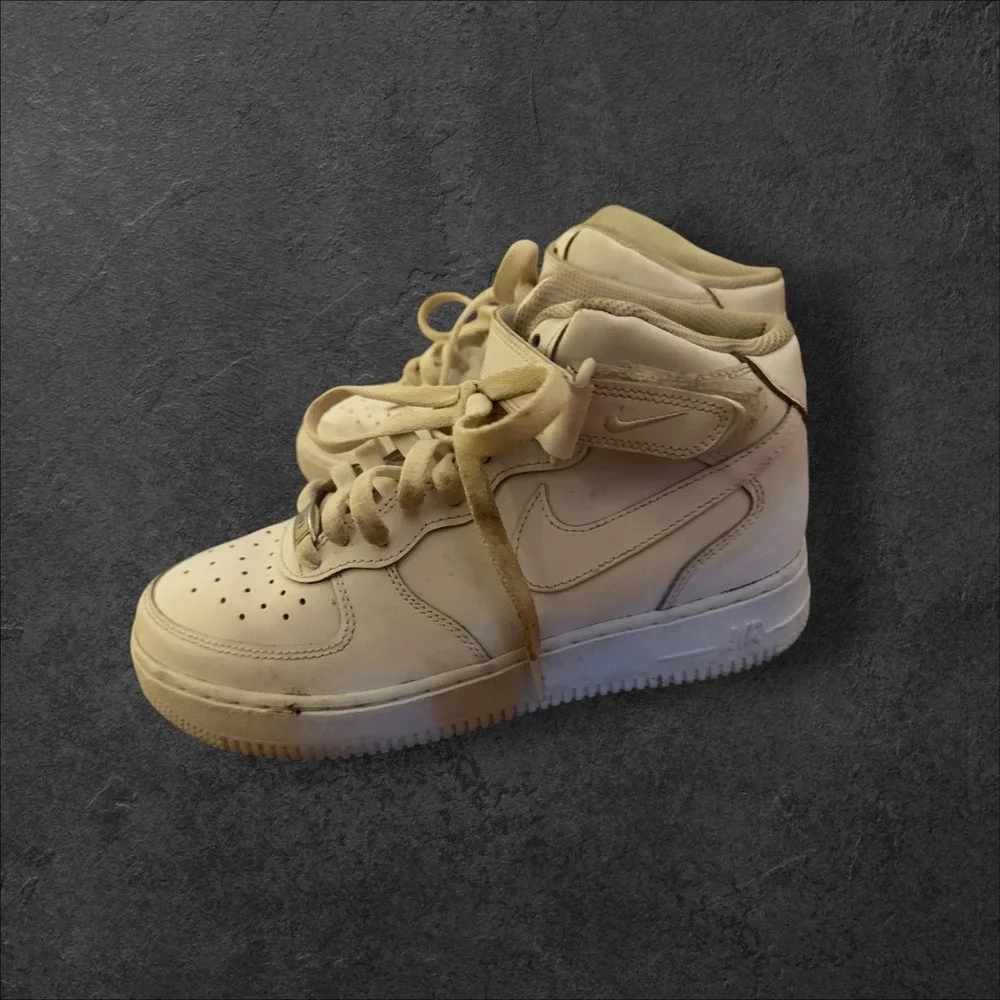 Nike DH2933‎ White Shoes Size Youth 6.5